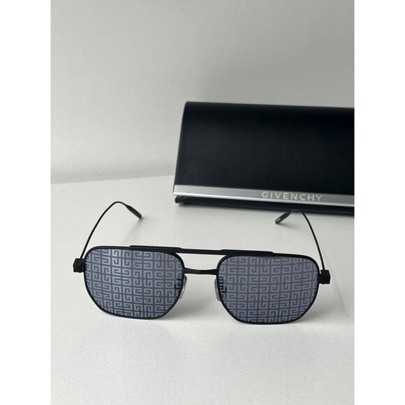 NEW Givenchy GV40041U Speed Monogram Logo Aviator Sunglasses - Picture 5 of 9